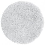 Tapis de bain - microfibre - antidrapant - highland - 110cm - blanc spirella