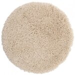 Tapis de bain - microfibre - antidrapant - highland - 110cm - ecru spirella