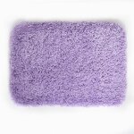 Tapis de bain - microfibre - antidrapant - highland - 55x65cm - lavande spirella