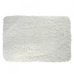 Tapis de bain - microfibre - antidrapant - highland - 60x90cm - blanc spirella