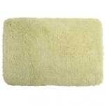 Tapis de bain - microfibre - antidrapant - highland - 60x90cm - jaune clair spirella