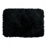 Tapis de bain - microfibre - antidérapant - highland - 70x120cm - noir spirella Tapis de bain - microfibre - antidérapant - highland - 70x120cm - noir spirella