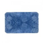 Tapis de bain - microfibre - antidérapant - highland - 80x150cm - bleu ciel spirella Tapis de bain - microfibre - antidérapant - highland - 80x150cm - bleu ciel spirella