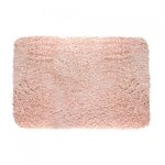 Tapis de bain - microfibre - antidérapant - highland - 80x150cm - rose clair spirella Tapis de bain - microfibre - antidérapant - highland - 80x150cm - rose clair spirella