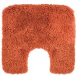 Tapis de wc - acrylique - antidérapant - bree - 55x55cm - terracota spirella Tapis de wc - acrylique - antidérapant - bree - 55x55cm - terracota spirella