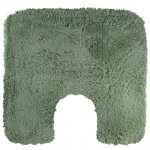 Tapis de wc - acrylique - antidérapant - bree - 55x55cm - vert basil spirella Tapis de wc - acrylique - antidérapant - bree - 55x55cm - vert basil spirella