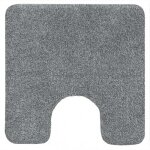 Tapis de wc - acrylique - antidérapant - brizzolo - 55x55cm - gris spirella Tapis de wc - acrylique - antidérapant - brizzolo - 55x55cm - gris spirella