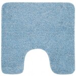 Tapis de wc - microfibre - antidérapant - balance - 55x55cm - bleu clair spirella Tapis de wc - microfibre - antidérapant - balance - 55x55cm - bleu clair spirella