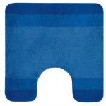 Tapis de wc - microfibre - antidérapant - balance - 55x55cm - bleu spirella Tapis de wc - microfibre - antidérapant - balance - 55x55cm - bleu spirella