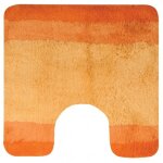 Tapis de wc - microfibre - antidérapant - balance - 55x55cm - orange spirella Tapis de wc - microfibre - antidérapant - balance - 55x55cm - orange spirella
