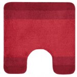 Tapis de wc - microfibre - antidérapant - balance - 55x55cm - rouge spirella Tapis de wc - microfibre - antidérapant - balance - 55x55cm - rouge spirella