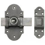 Targette de ma�tre - p�ne plat - acier brut bourg bourg industries