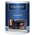 Teinte aquastain base d'eau et micro pigments - pour veinage du bois 1l - cream 8993 ciranova