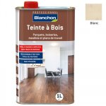 Teinte � bois - sp�cial parquet - blanc - 1l blanchon