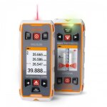 T�l�m�tre laser rechargeable avec d�tecteur mural int�gr� turbo tronic