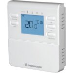 Thermostat d'ambiance digital filaire avec 2 modes de rglage thermacome