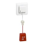 Tirette d'appel sanitaire - jectable et tanche ip55 - mosaic legrand