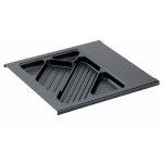 Tirettes - plumier - bac  ustensiles - pour caisson de bureau - h 25 mm hettich