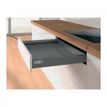 Tiroir sous four innotech atira - kit partiel - hauteur 54 mm - anthracite hettich