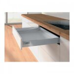 Tiroir sous four innotech atira - kit partiel - hauteur 54 mm - argent hettich