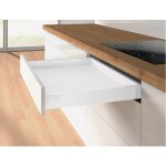 Tiroir sous four innotech atira - kit partiel - hauteur 54 mm - blanc hettich
