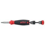 Tournevis avec 8 embouts pocketmax� magn�tique wiha