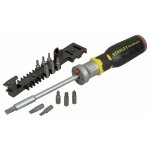 Tournevis porte - embouts  cliquet - clairage led stanley