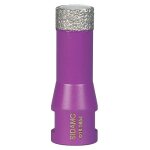 Trépan diamant à sec - m14 - Ø 18 mm sidamo Trépan diamant à sec - m14 - Ø 18 mm sidamo
