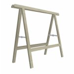 Trteau pliant htre - hauteur 770 mm - longueur 800 mm - section 50 x 24 mm jacquenet - malin
