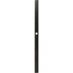 Tringle en acier phortique noir pour espagnolette plate - 1, 50 m torbel