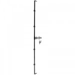 Tringle espagnolette ronde en acier noir - longueur 1500 mm jardinier massard