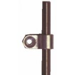 Tringle profile pour serrure de meuble 12. 391 - blanchi - longueur 2m serfa
