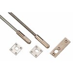 Tringles teg 837 pour serrures métalux à profil droit métalux Tringles teg 837 pour serrures métalux à profil droit métalux