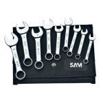 Trousse de 9 cls mixtes coutes - 8  19 mm sam outillage