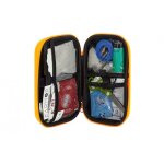 Trousse de secours  artisan  2 / 4 personnes en pu orange fluo farmor