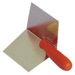 Truelle d'angle intérieur inox - angle 103° - 200 x 120 mm mondelin Truelle d'angle intérieur inox - angle 103° - 200 x 120 mm mondelin