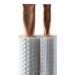 Tube cuivre isolé 0, 7 mm 1 / 4 - 1 / 2 pe extrudé - couronne de 10 mètres eid Tube cuivre isolé 0, 7 mm 1 / 4 - 1 / 2 pe extrudé - couronne de 10 mètres eid