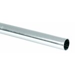 Tube de penderie rond - barre de 3 m - chrom - 16 mm duval