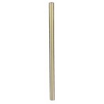 Tube recoupable en acier vieux bronze pour fiches  lacets - diamtre 13 mm - hauteur 1500 mm bros