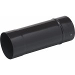 Tuyau acier mail noir mat - longueur 50 cm - diamtre 150 mm ten