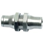 Union double traverse de cloison 3616 droit - diamtre 10 mm - par 10 parker legris