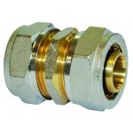 Union �gale � compression pour tube multicouche - diam 16 mm boutt�