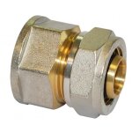 Union femelle � compression pour tube multicouche - f15x21 - diam 16 mm boutt�