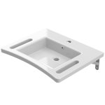 Vasque de synthse - adapt pmr - onyx - 60x48 cm akw international