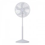 Ventilateur sur pied avec hauteur rglable - blanc - brizy stand mellerware taurus alpatec