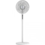 Ventilateur sur pied r�glable - 12 vitesses - blanc - tornade axelair