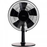 Ventilateur de table 3 vitesses - noir - aliz� axelair