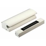 Ventouse lectromagntique sur poigne - 300 kg - argent - grs 331 groom