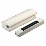 Ventouse �lectromagn�tique sur poign�e - 300 kg - blanc - grs 331 groom