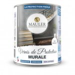 Vernis de protection murale mat invisible lessivable 1 l mauler